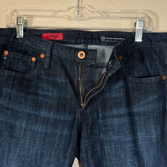Adriano Goldschmied AG The Angel Bootcut Jeans Size 30R Dark Wash 32x34 - Picture 5 of 8